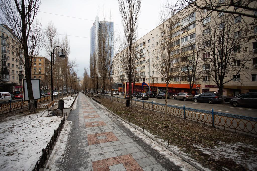 Kyiv Lesi 3 Studio Apartment ภายนอก รูปภาพ